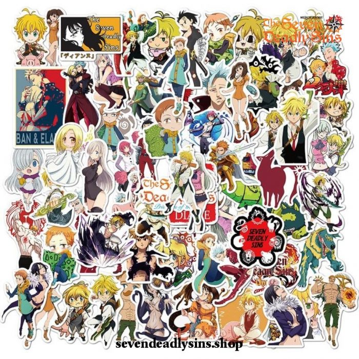 10/50/100Pcs The Seven Deadly Sins Sticker