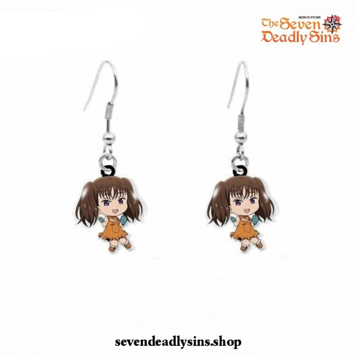 2021 Cute The Seven Deadly Sins Earrings Diane