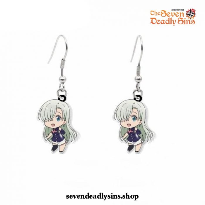 2021 Cute The Seven Deadly Sins Earrings Elizabeth Liones