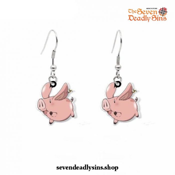 2021 Cute The Seven Deadly Sins Earrings Hawk