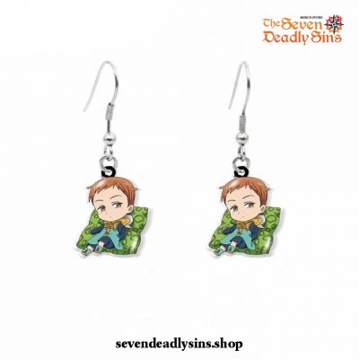 2021 Cute The Seven Deadly Sins Earrings King