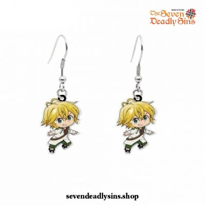 2021 Cute The Seven Deadly Sins Earrings Meliodas