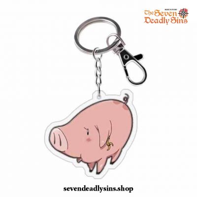 2021 Cute The Seven Deadly Sins Keychain Hawk