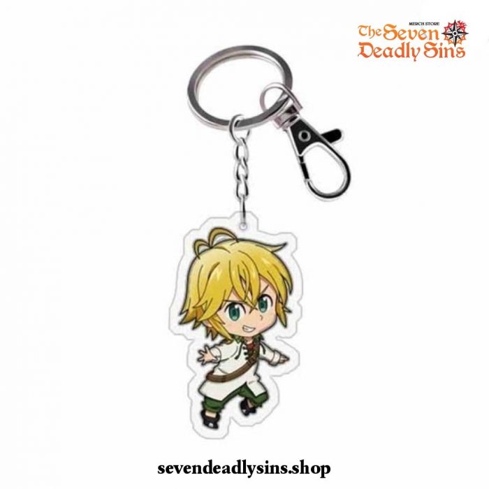 2021 Cute The Seven Deadly Sins Keychain Meliodas