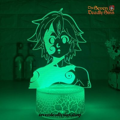 2021 The Seven Deadly Sins Meliodas 3D Illusion Lamp