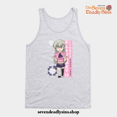 Chibi Elizabeth Liones Tank Top Gray / S