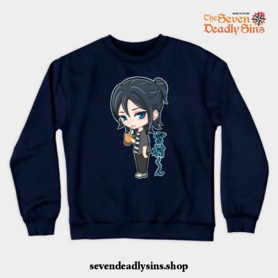 Chibi Horimiya Miyamura Izumi Hoodie Navy Blue / S