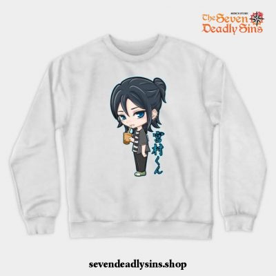 Chibi Horimiya Miyamura Izumi Hoodie White / S