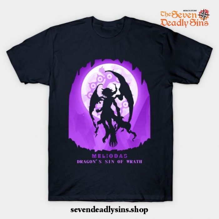 Cool Meliodas T-Shirt Navy Blue / S