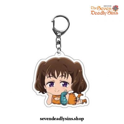 Cute The Seven Deadly Sins Acrylic Keychain Diane