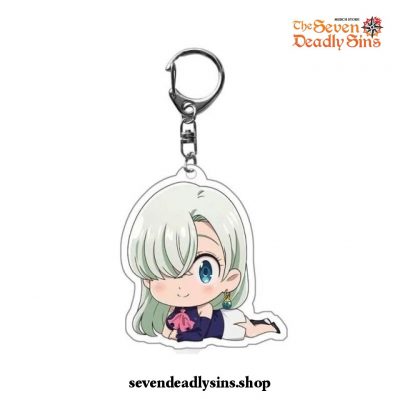 Cute The Seven Deadly Sins Acrylic Keychain Elizabeth Liones