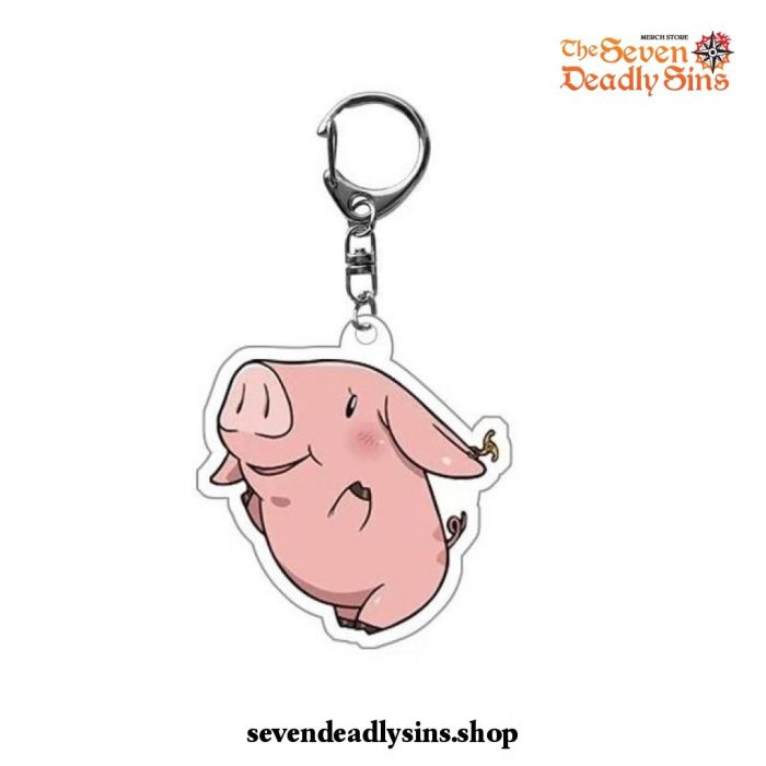 Cute The Seven Deadly Sins Acrylic Keychain Hawk