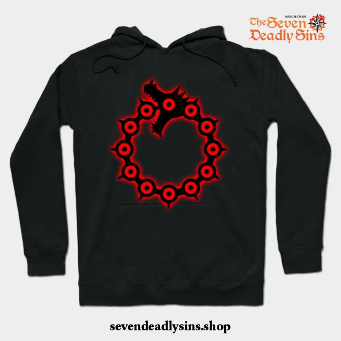 Deadly Sin Wrath Hoodie Black / S