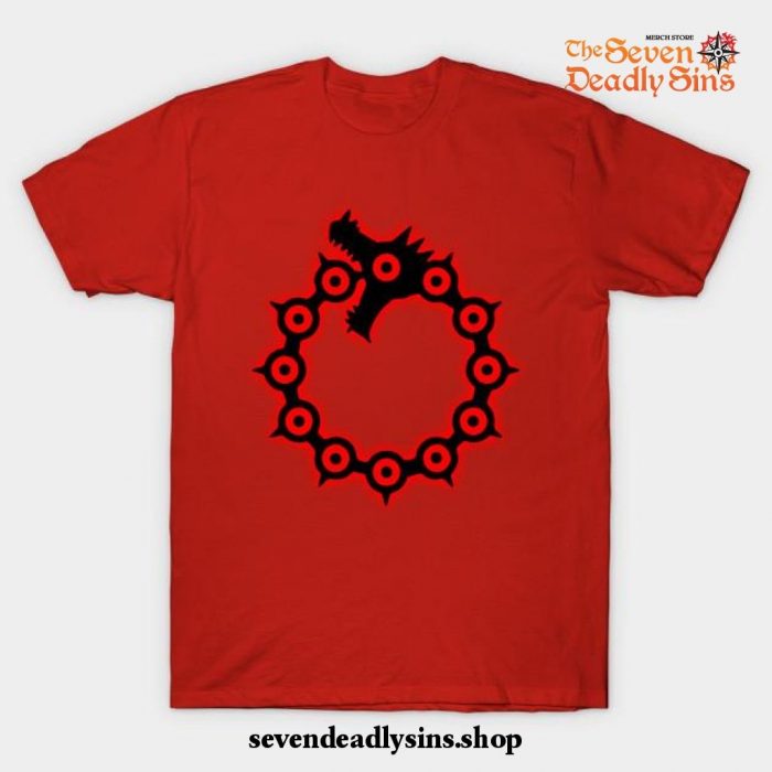 Deadly Sin Wrath T-Shirt Red / S