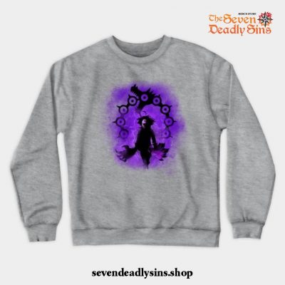 Demon King Crewneck Sweatshirt Gray / S