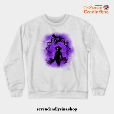 Demon King Crewneck Sweatshirt White / S