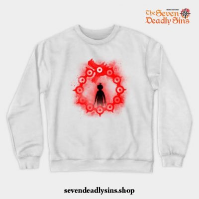 Dragon_S Sin Of Wrath Crewneck Sweatshirt White / S