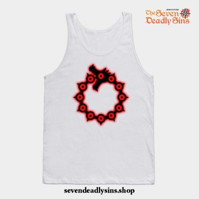 Dragon_S Sin Of Wrath Tank Top White / S