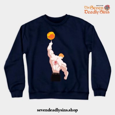 Escanor Crewneck Sweatshirt Black / S