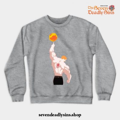 Escanor Crewneck Sweatshirt Gray / S