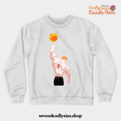 Escanor Crewneck Sweatshirt White / S