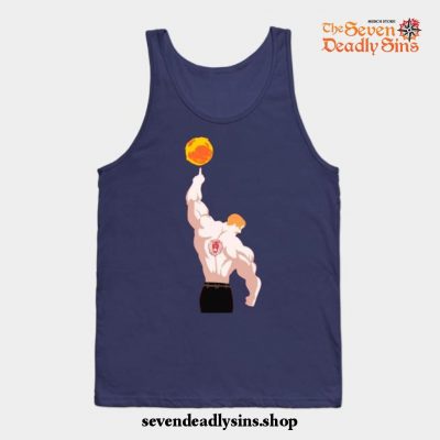 Escanor Fashion Tank Top Navy Blue / S