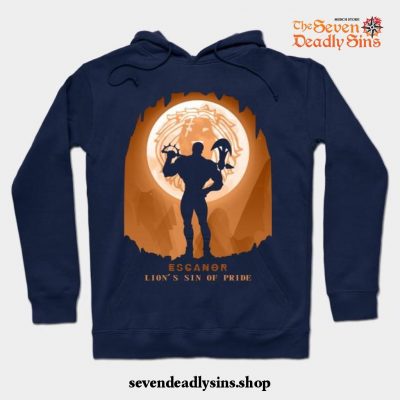 Escanor Hoodie Navy Blue / S