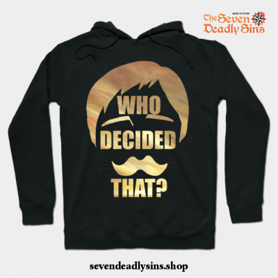 Escanor - Seven Deadly Sins Hoodie Black / S