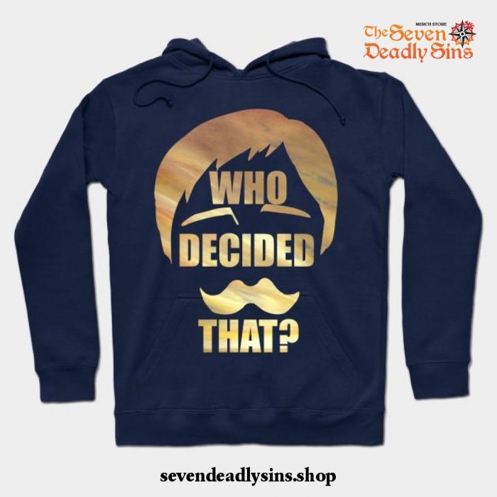 Escanor - Seven Deadly Sins Hoodie Navy Blue / S