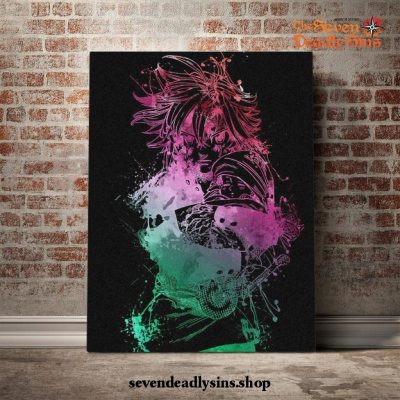 Hot Meliodas The Seven Deadly Sins Wall Art Home Decor