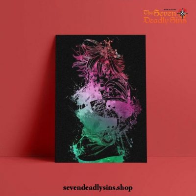 Hot Meliodas The Seven Deadly Sins Wall Art Home Decor