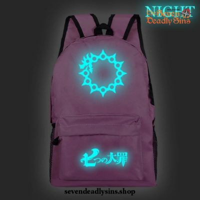 Hot The Seven Deadly Sins Luminous Backpack Type 1