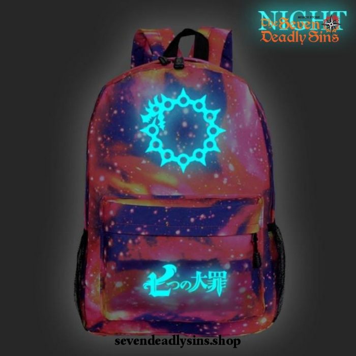 Hot The Seven Deadly Sins Luminous Backpack Type 3