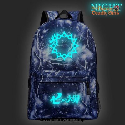 Hot The Seven Deadly Sins Luminous Backpack Type 5