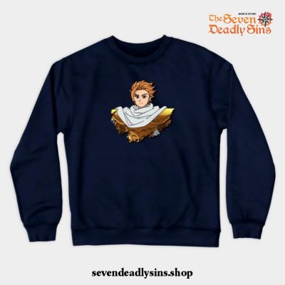 King Arthur Crewneck Sweatshirt Navy Blue / S