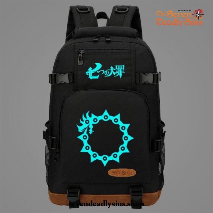 Luminous The Seven Deadly Sins Laptop Travel Backpack Type 04