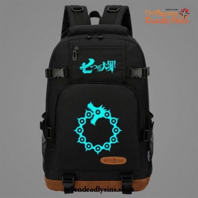 Luminous The Seven Deadly Sins Laptop Travel Backpack Type 06