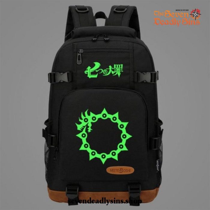 Luminous The Seven Deadly Sins Laptop Travel Backpack Type 19