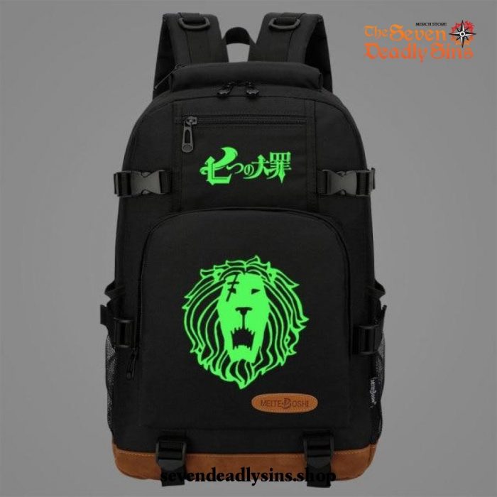 Luminous The Seven Deadly Sins Laptop Travel Backpack Type 25