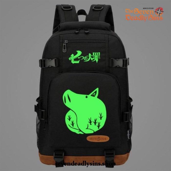 Luminous The Seven Deadly Sins Laptop Travel Backpack Type 26