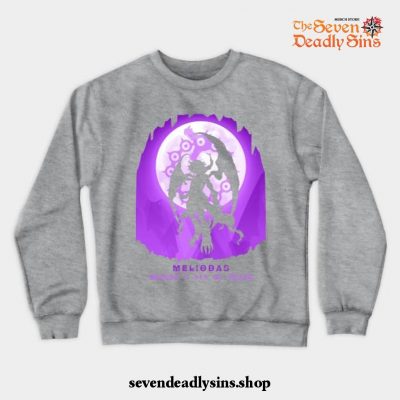 Meliodas Crewneck Sweatshirt Gray / S