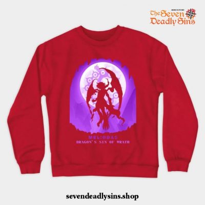 Meliodas Crewneck Sweatshirt Red / S