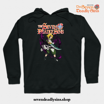 Meliodas Hoodie The Seven Deadly Sins Black / S