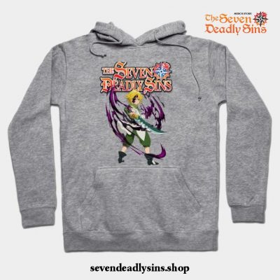 Meliodas Hoodie The Seven Deadly Sins Gray / S