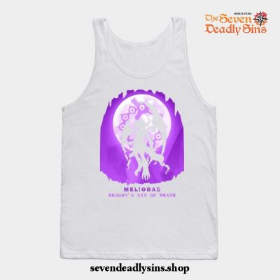 Meliodas Magic Style Tank Top White / S