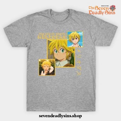 Meliodas New Style T-Shirt Gray / S