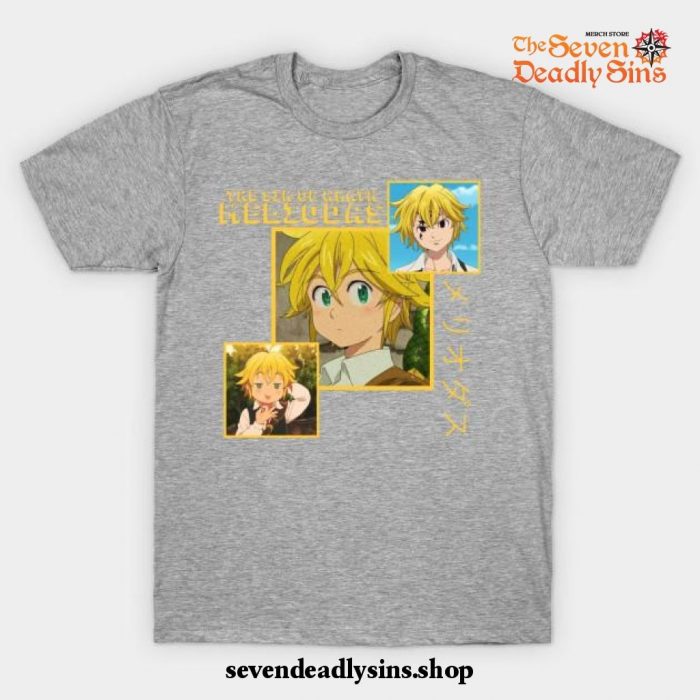 Meliodas New Style T-Shirt Gray / S