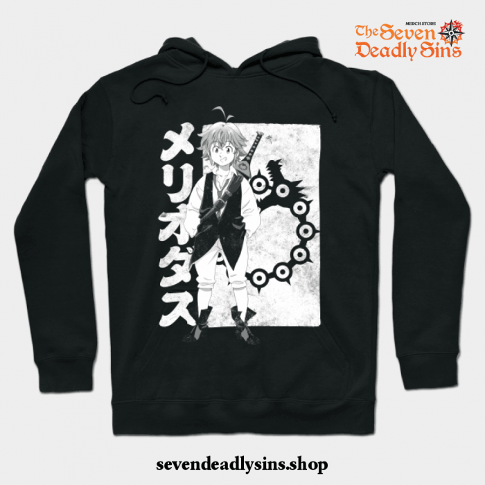 Meliodas Of Wrath Hoodie Black / S