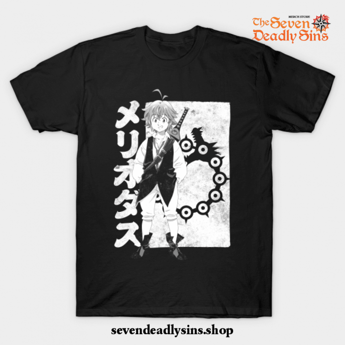 Meliodas Of Wrath T-Shirt Black / S