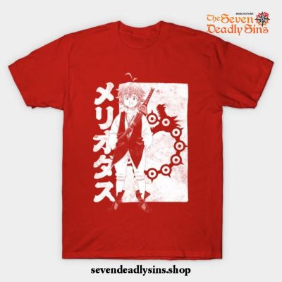 Meliodas Of Wrath T-Shirt Red / S